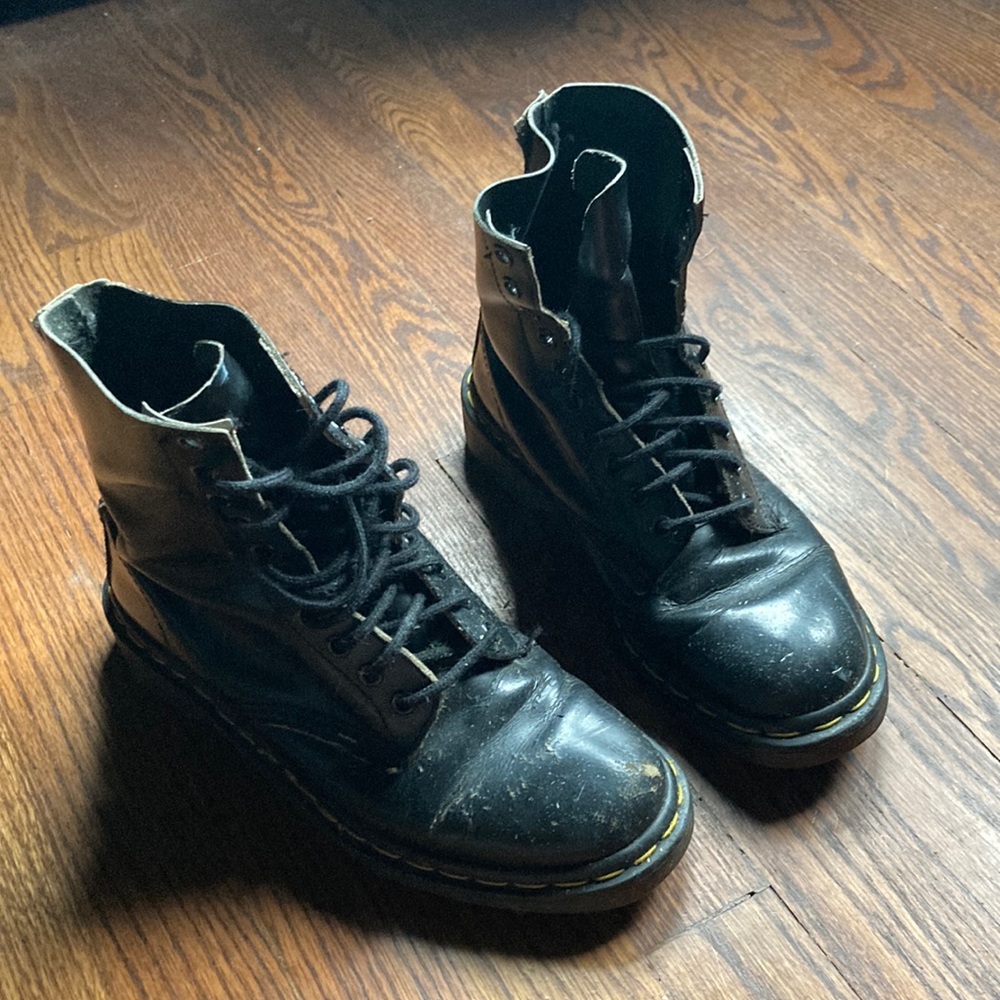 Black Doc Martens Made in England